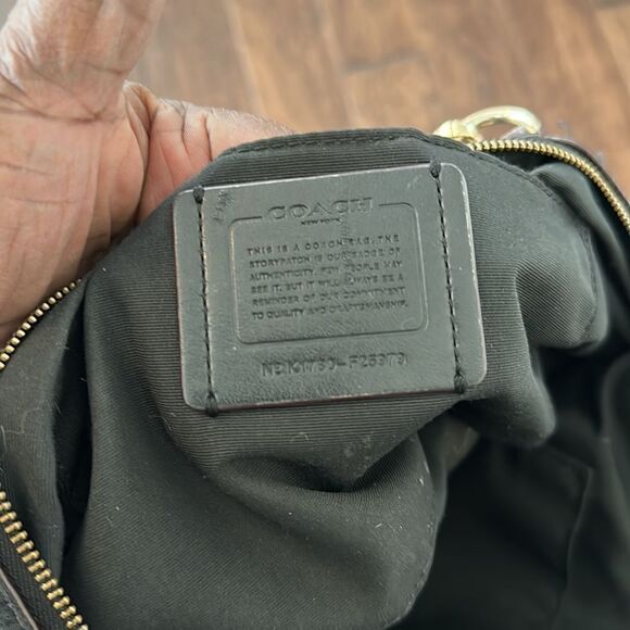 Coach New York Leather Crossbody Bsg - Picture 11 of 11